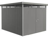 Biohort Zahradní domek HIGHLINE® H5, šedý křemen metalíza