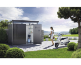 Biohort Zahradní domek HIGHLINE® H4, tmavě šedá metalíza