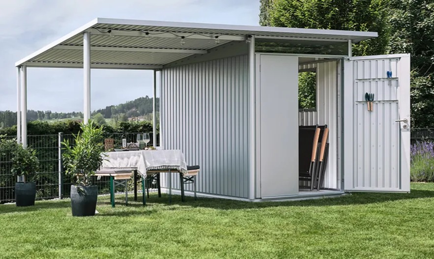 Biohort Postranní střecha L pro Avantgarde A4, A8 , tmavě šedá metalíza