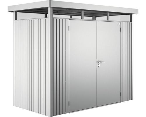 Biohort Zahradní domek HIGHLINE® H1, stříbrná metalíza