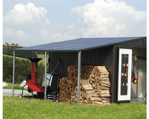 Biohort Postranní střecha pro EUROPA 2, 3, 4A, tmavě šedá metalíza