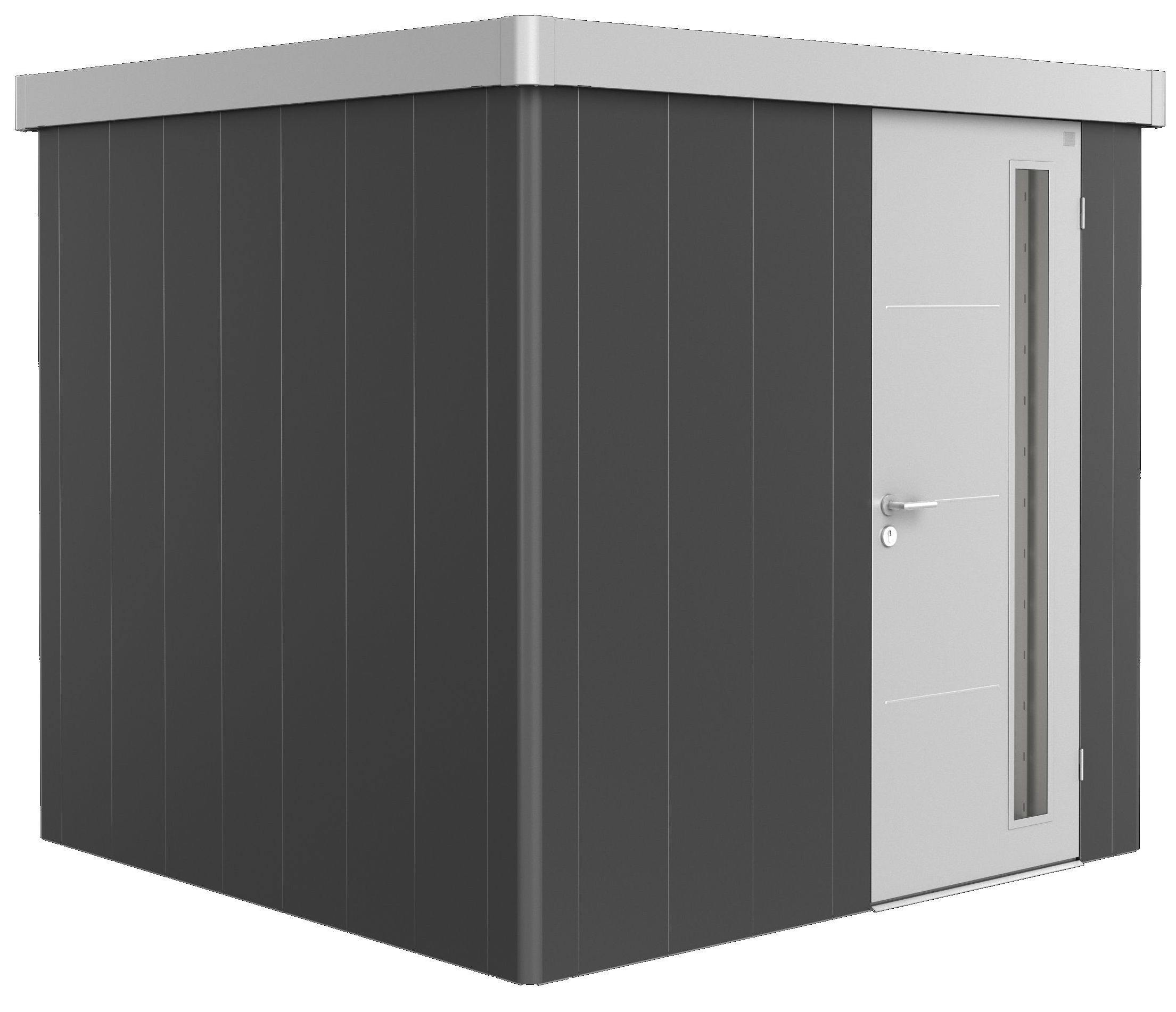 Biohort Zahradní domek NEO 2B, varianta 3.1 tmavě šedá metalíza
