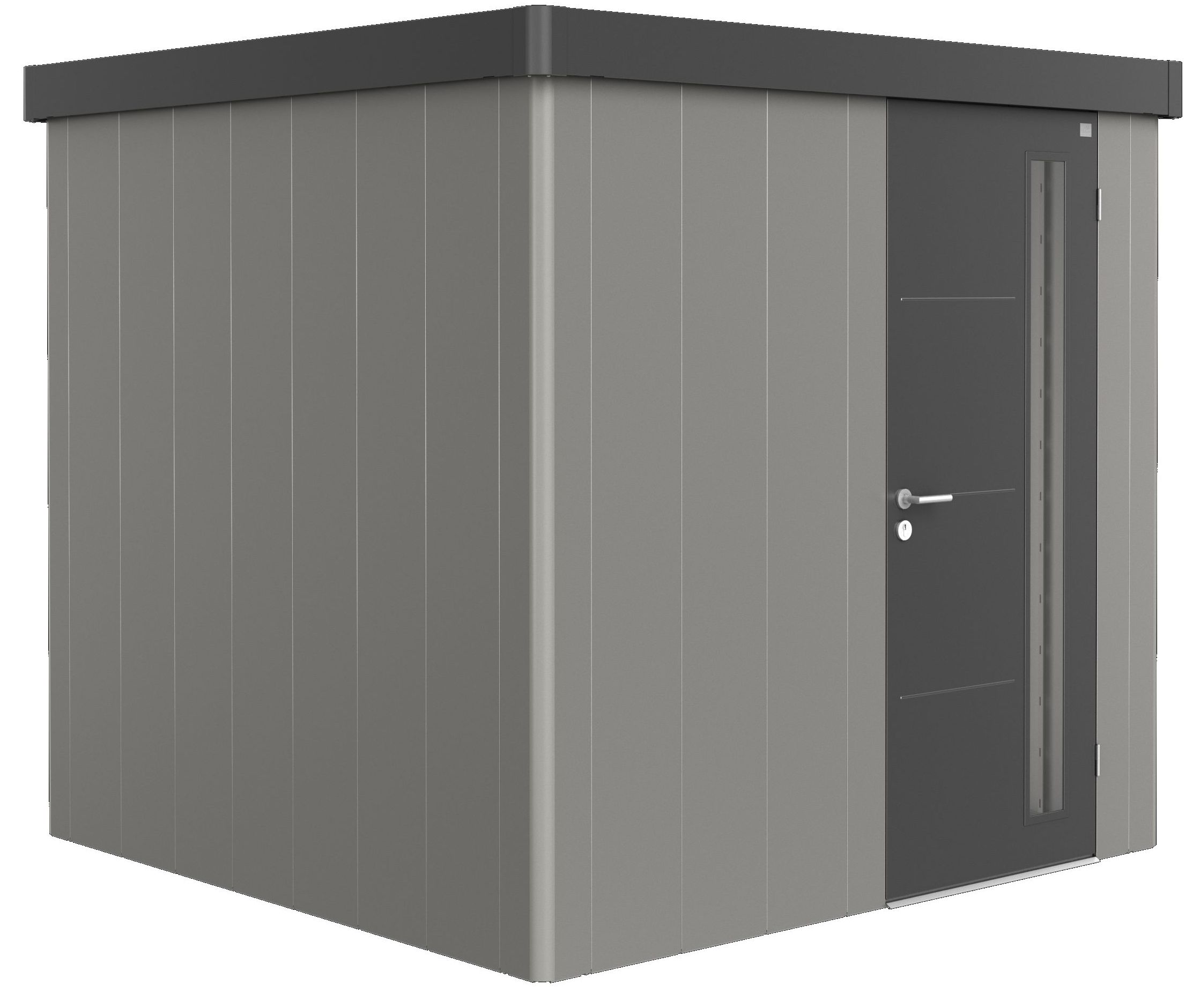 Biohort Zahradní domek NEO 2B, varianta 2.3 šedý křemen metalíza