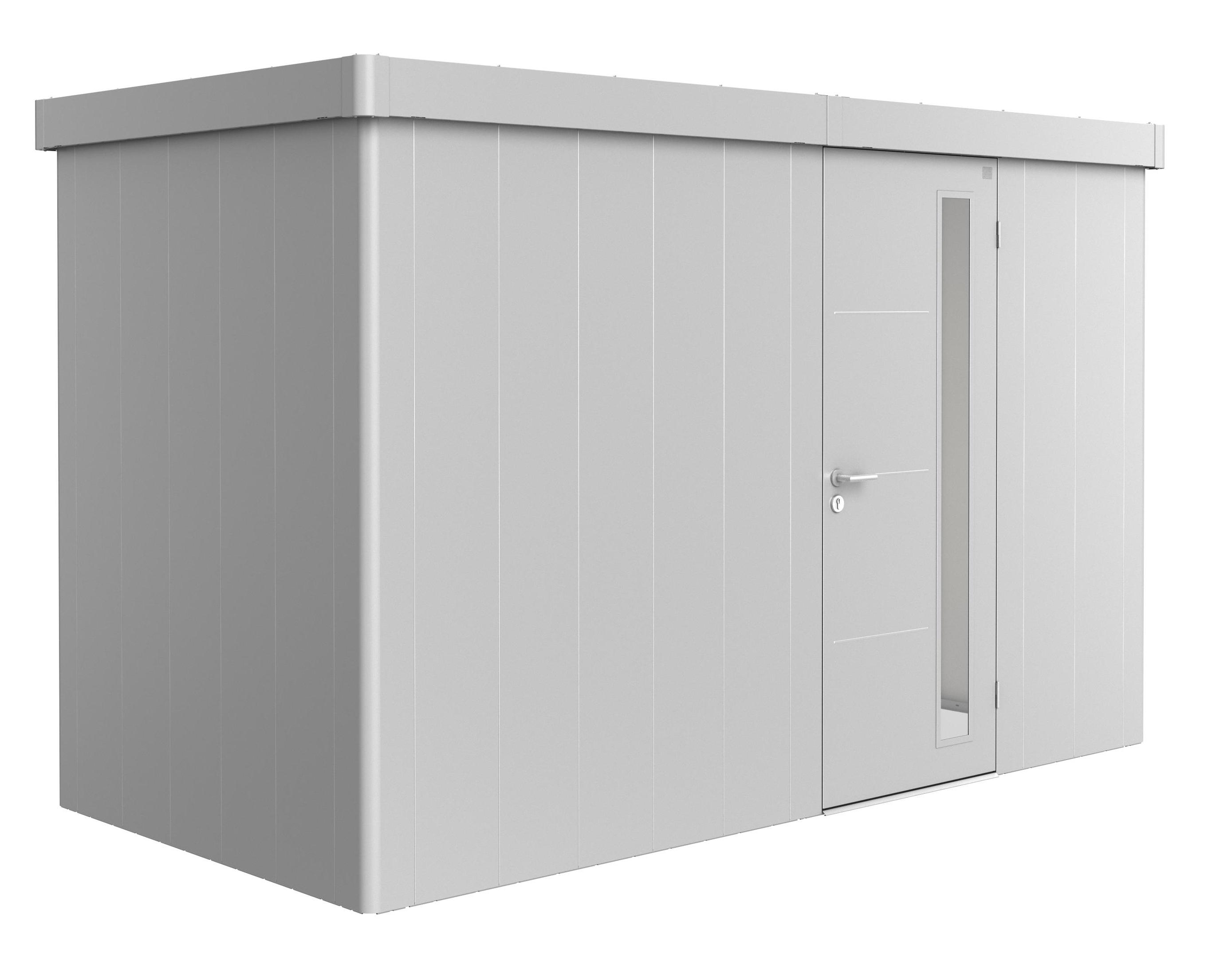 Biohort Zahradní domek NEO 1D, stříbrná metalíza