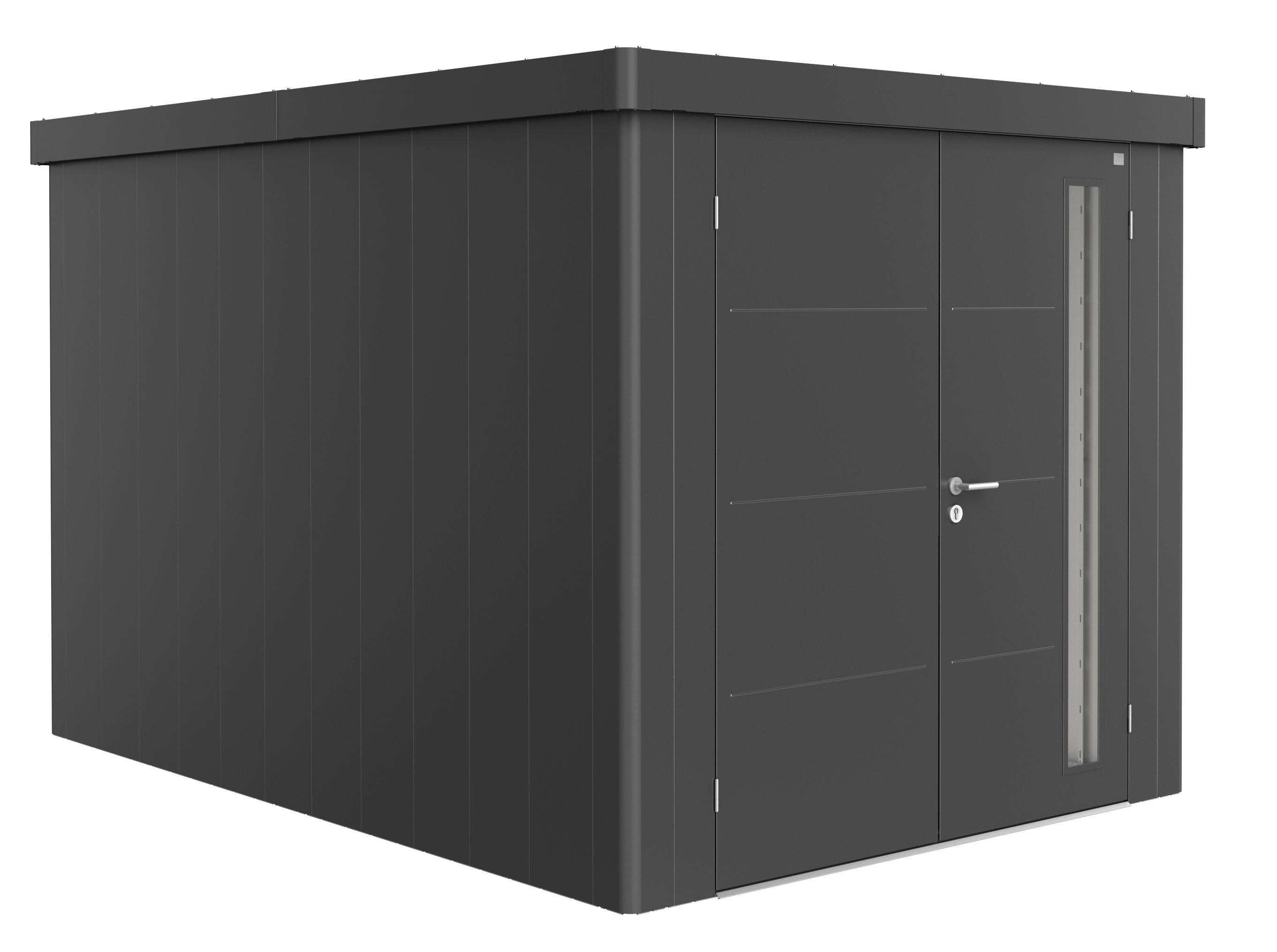 Biohort Zahradní domek NEO 4B, tmavě šedá metalíza, DD