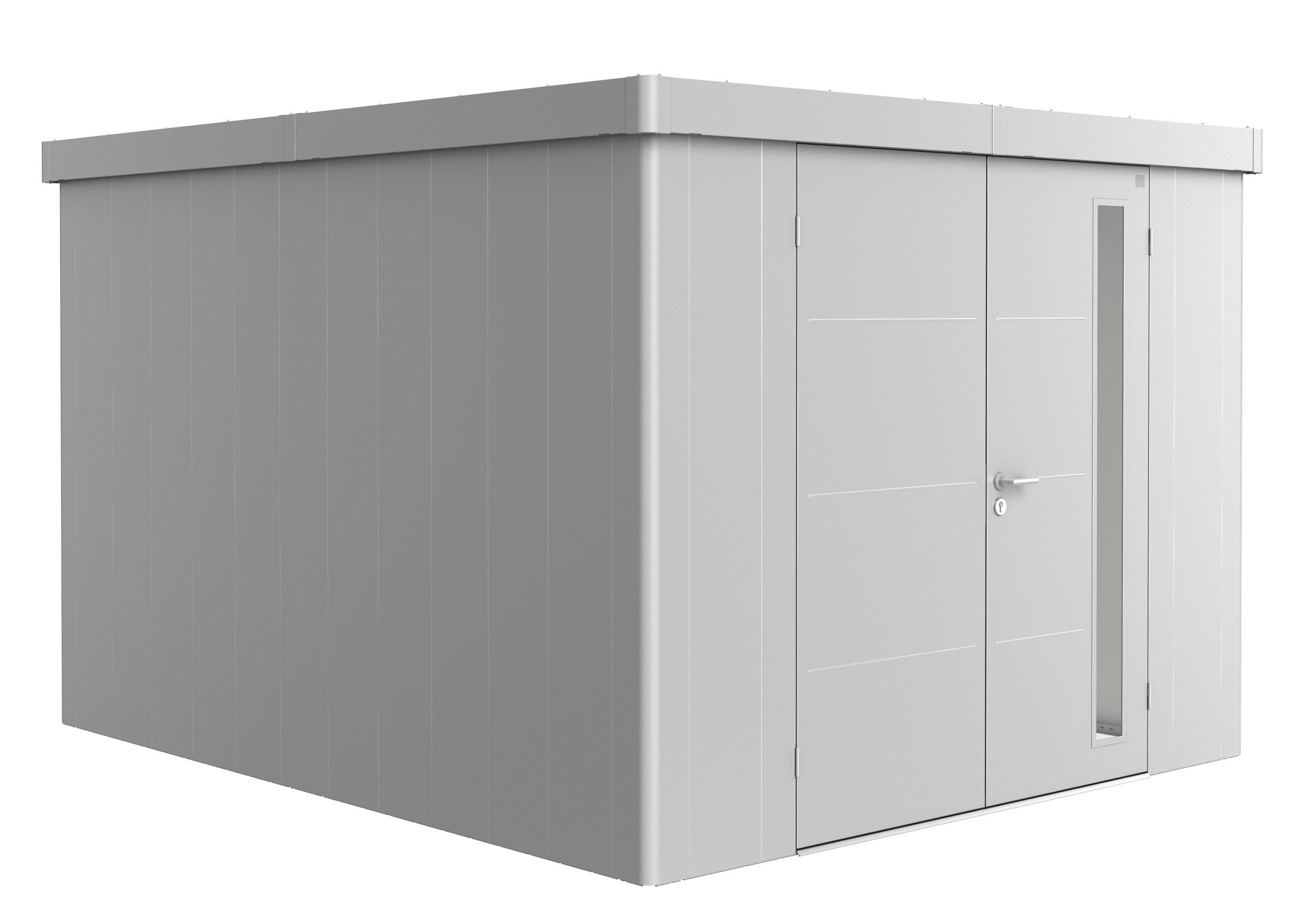Biohort Zahradní domek NEO 4C, stříbrná metalíza, DD