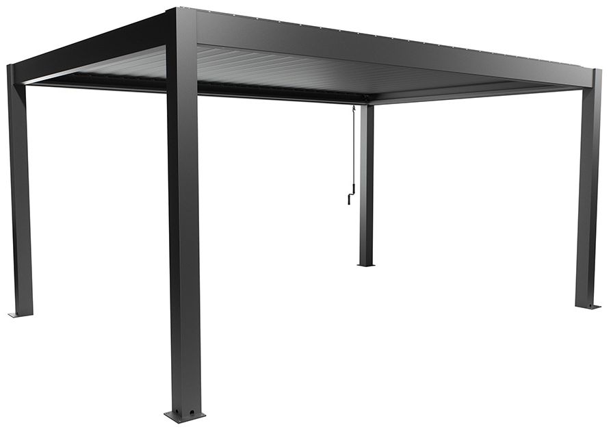 Biohort Hliníková Pergola 5x3,5, tmavě šedá metalíza