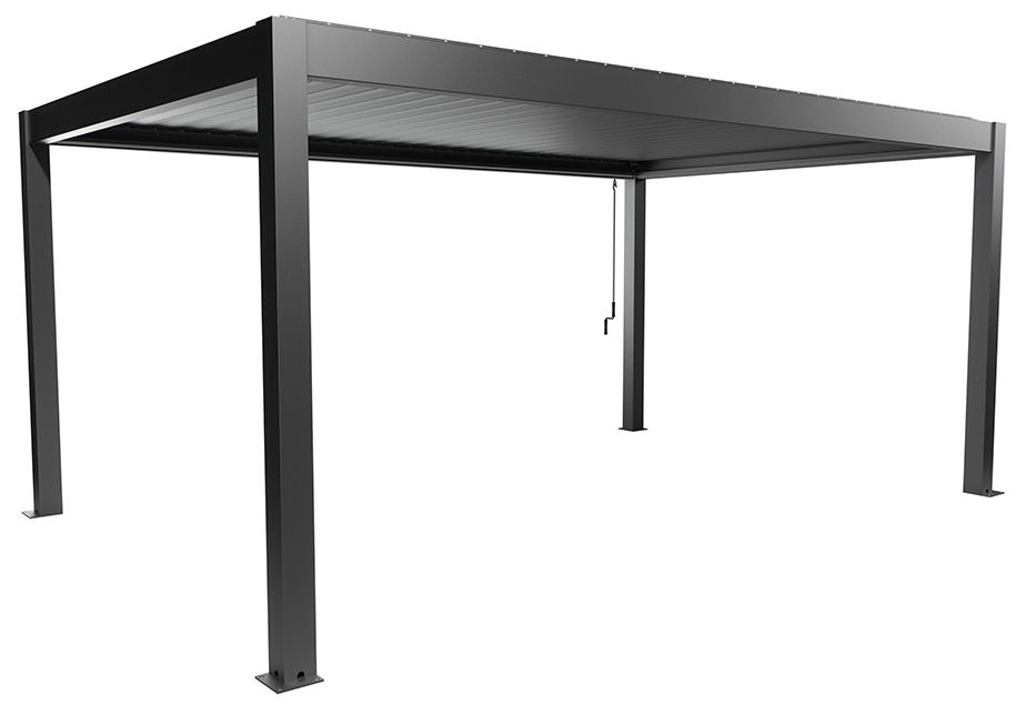 Biohort Hliníková Pergola 5,5x3,5, tmavě šedá metalíza