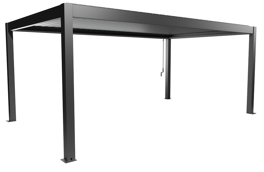 Biohort Hliníková Pergola 6x3,5, tmavě šedá metalíza