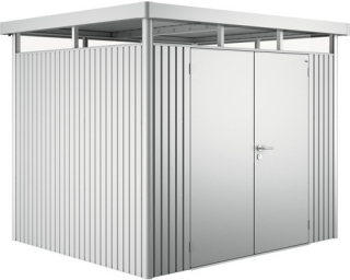 Biohort Zahradní domek HIGHLINE® H3, stříbrná metalíza