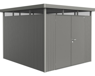 Biohort Zahradní domek HIGHLINE® H5, šedý křemen metalíza