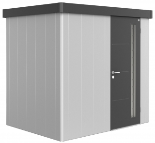 Biohort Zahradní domek NEO 1B, varianta 1.3 stříbrná metalíza