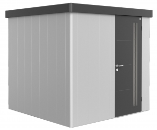Biohort Zahradní domek NEO 2B, varianta 1.3 stříbrná metalíza