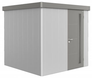 Biohort Zahradní domek NEO 2B, varianta 1.2 stříbrná metalíza