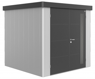 Biohort Zahradní domek NEO 2B, varianta 1.3 stříbrná metalíza