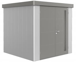 Biohort Zahradní domek NEO 2B, varianta 1.2 stříbrná metalíza