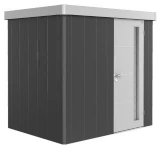 Biohort Zahradní domek NEO 1B, varianta 3.1 tmavě šedá metalíza