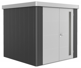 Biohort Zahradní domek NEO 2B, varianta 3.1 tmavě šedá metalíza