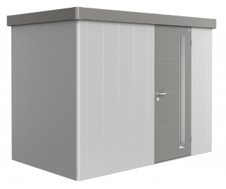Biohort Zahradní domek NEO 1C, varianta 1.2 stříbrná metalíza