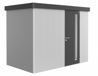 Biohort Zahradní domek NEO 1C, varianta 1.3 stříbrná metalíza